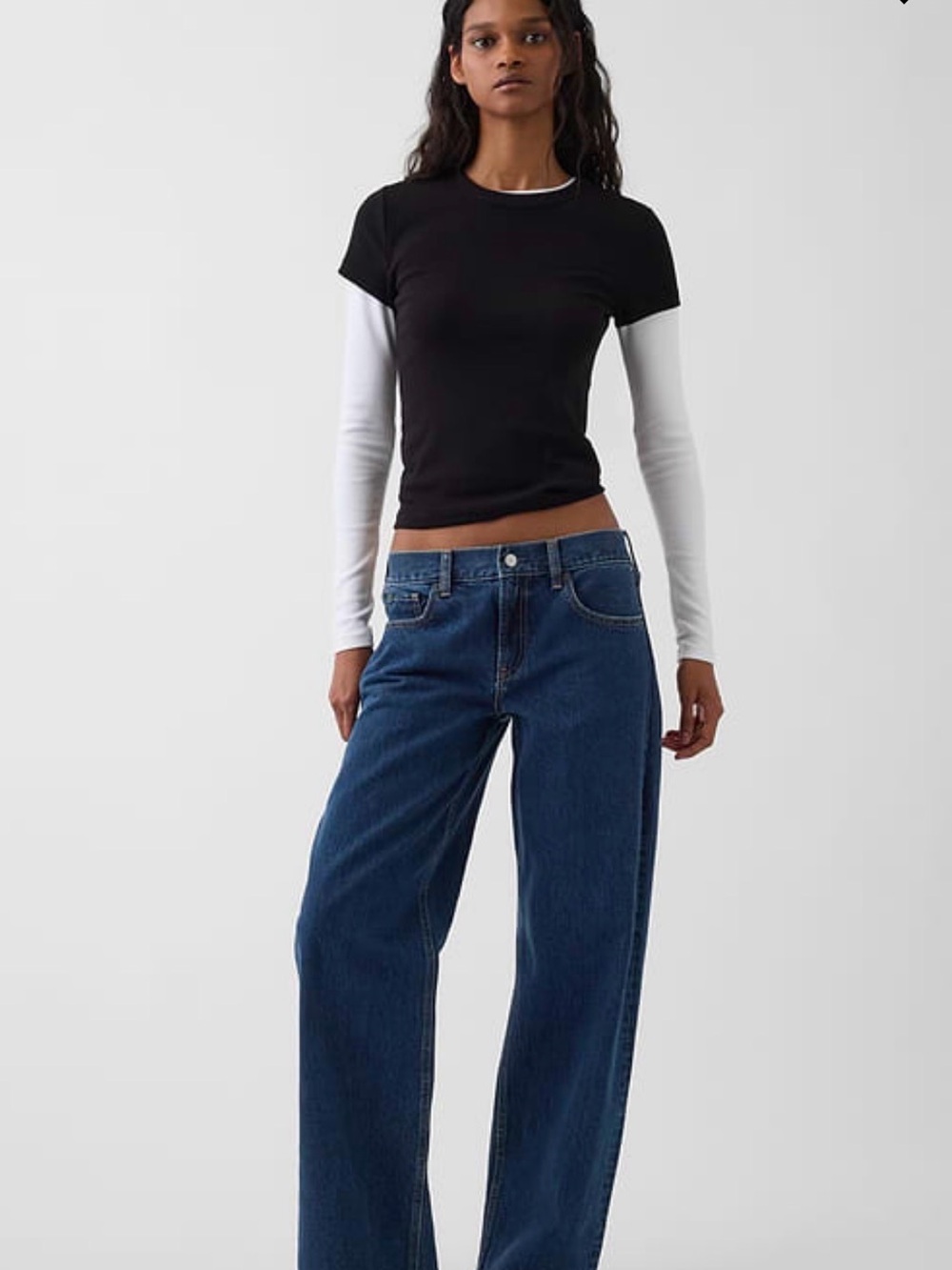GAP Hailey Bieber Low Rise Loose Jean